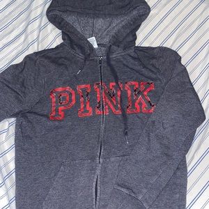 Women’s PINK zip up hoodie